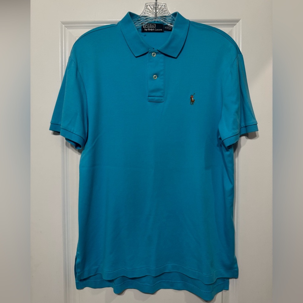 Polo Ralph Lauren Men's Teal Short Sleeve (Soft Fabric)